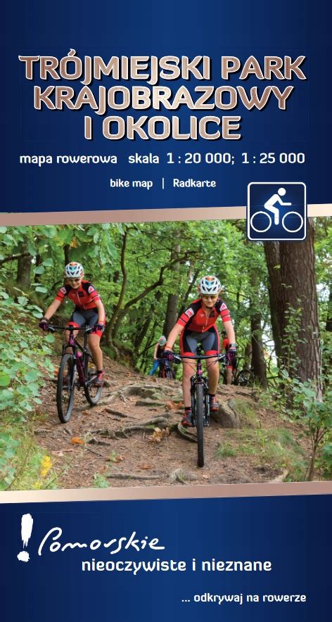 Mapa Rowerowa Tr Jmiejski Park Krajobrazowy I Okolice Laminowana