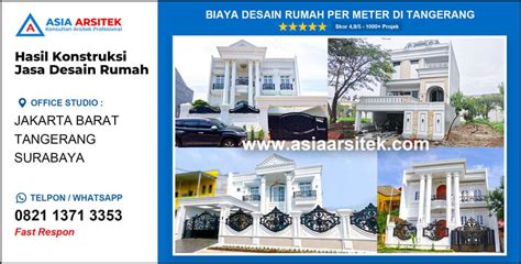 Biaya Desain Rumah Per Meter Di Tangerang