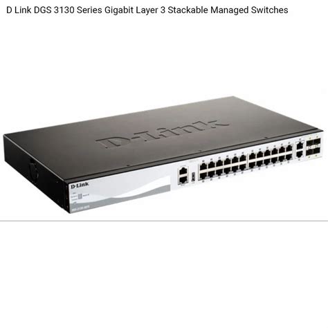 Ports D Link Dgs Series Gigabit Layer Stackable Managed