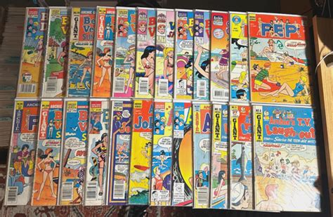 Archie Betty Veronica Bikini Swimsuit Cover Comic Book Lot Gga Good Girl Ebay