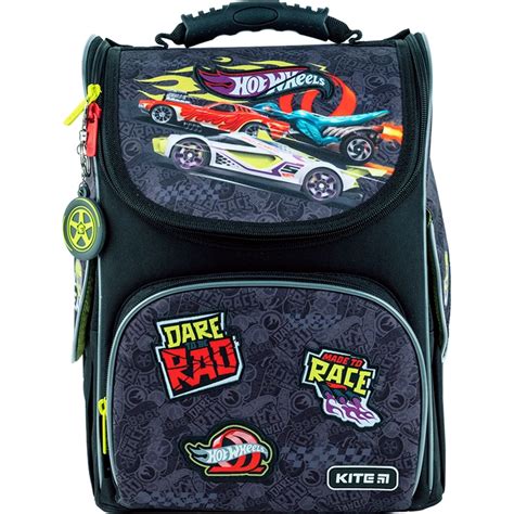 Рюкзак школьный каркасный Kite Education Hot Wheels HW S