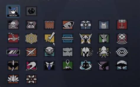 Ubi these icons are not it : r/Rainbow6