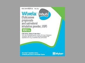 Wixela Inhub 100-50mcg/dose Aerosol Powder Breath Activated | Real Value Rx