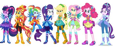 MLP Equestria Girls Legend of Everfree Mane 8 by UICJ on DeviantArt