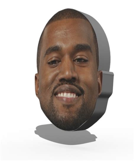 Kanye West Chin Copromotor Science Food Quality Kimoji Png Download