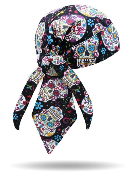 Sugar Skulls Headwrap Unisex Made In The Usa By Taw Gear™ Bandana