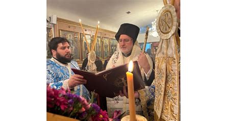 Archbishop Elpidophoros Homily At The Second Salutations To The Theotokos March 29 2024 Greek