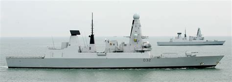 Hms Daring D 32 Type 45 Guided Missile Destroyer Royal Navy