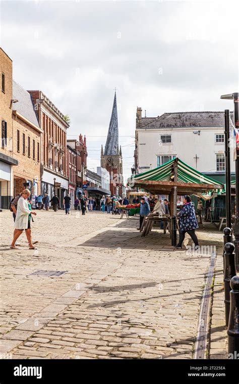 Chesterfield, Derbyshire, Peak District, UK, England, Chesterfield Town ...