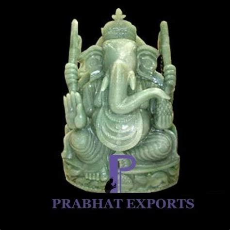 Polished Prabhat Ganesha Stone Statue Size 1 Feet To 12 Feet At Rs