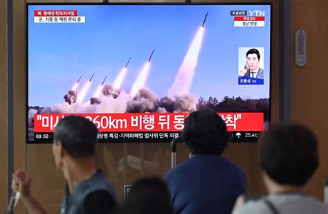 North Korea Fires Short Range Missiles