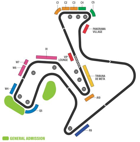 Plano de las tribunas | JerezMotoGP.com