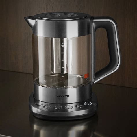 Digital Electric Tea Kettle Viante Touch Of Modern