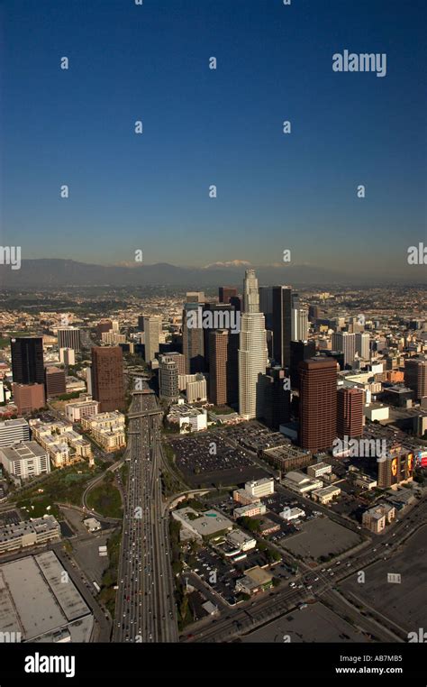 aerial Los Angeles CA Stock Photo - Alamy