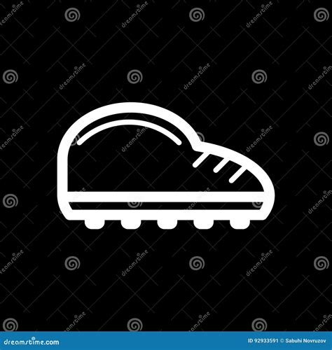 Icono Del Vector De Las Zapatillas De Deporte Del Hombre El Deporte