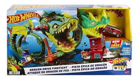 Pista Hot Wheels Épica Do Dragão Hdp Mattel Parcelamento sem juros