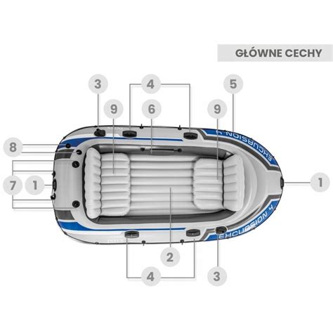 Barca Gonflabila Hydro Force Set Cu Vasle Pompa Bestway