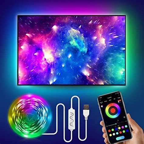 Buy LED Lights For TV 32 75 Inch 16 4ft USB TV LED Backlights With App