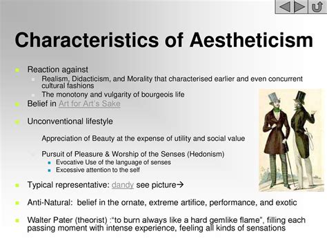 Characteristics Of Aestheticism Ppt Download