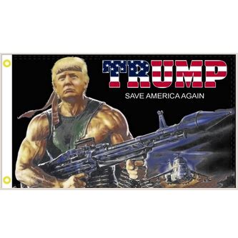 TRUMP Tank Flag Outdoor Funny Tank Commander Flags for Sale