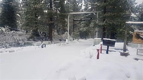 Cae Nevada en Sierra de San Pedro Mártir en Baja California N