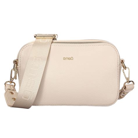 Bolsa Crossbody Color Nude Para Mujer Enso