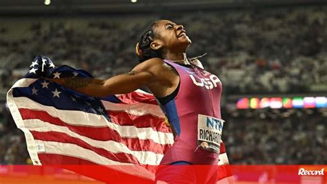 Sha Carri Richardson Sagra Se Campe Mundial Dos Metros Atletismo