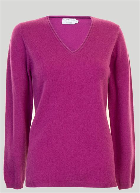 Cashmere V Neck Jumper Ewm