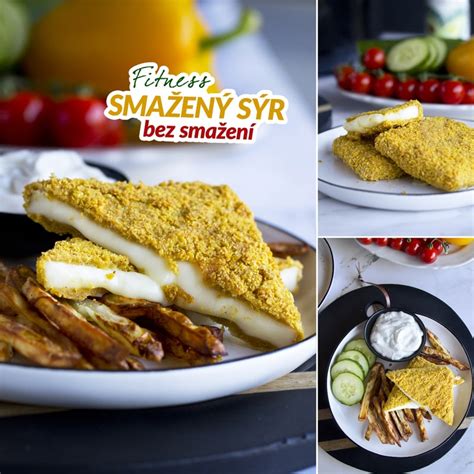 Fitness vyprážaný syr bez vyprážania zdravý recept BAJOLA Fit bez