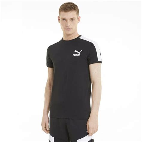 Puma Iconic T Tee Siyah Erkek T Shirt Fast Spor