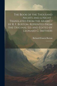 The Book Of The Thousand Nights And A Night Translated From The Arabic