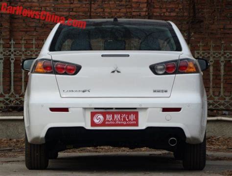 Spy Shots This Is The New Mitsubishi Lancer Ex For China