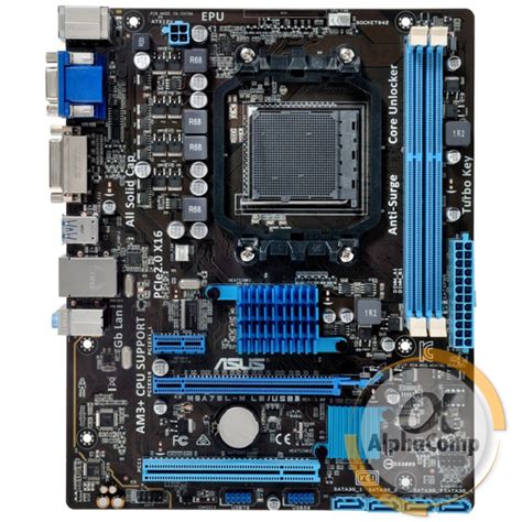 Материнская плата Asus M5A78L-M LE (AM3+/AMD 760G/2xDDR3) БУ купить в ...