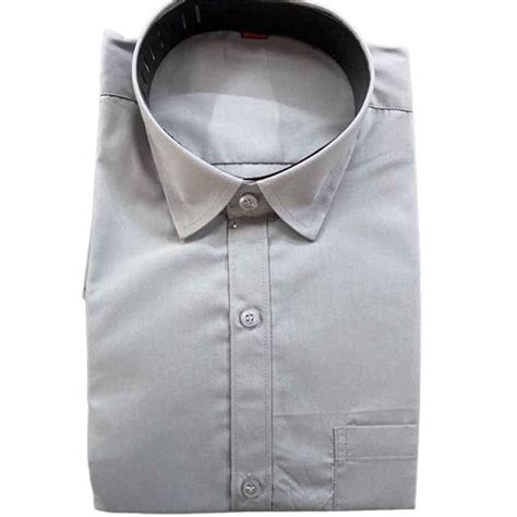 Cotton Shirts Tops Men Corporate Uniform For Office Size Large At