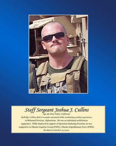 Cullins Staff Sgt Joshua J U S Marine Corps Forces Reserve