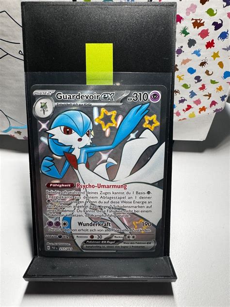 Pok Mon Karte Guardevoir Ex Rare Holo Paldeas Schicksale