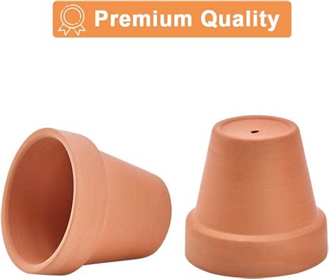 32pcs Pequenos Mini Terracota Clay Pots Plantadores De