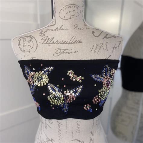 Brand New Top Shop Boob Tube Crop Top Bandeau Depop