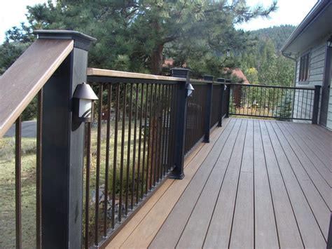 Metal Deck Railings Fort Collins - Rocky Mountain Fence and Decks