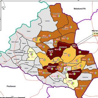 Figure.No.1: Map of District Charsadda | Download Scientific Diagram