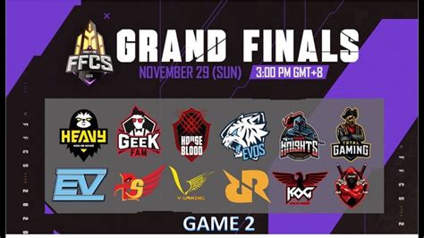 Free Fire Continental Series Asia Finals Game 2 YouTube