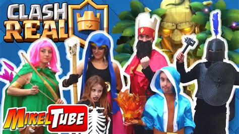 Clash Royale En La Vida Real Disfraces Carnaval 2017 Youtube