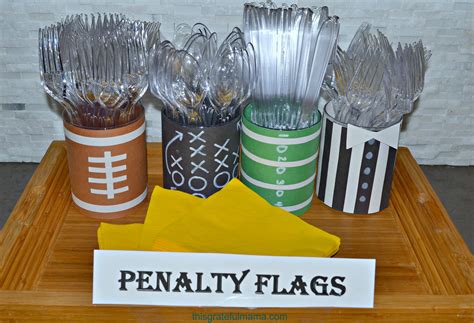 football birthday party decorations 2