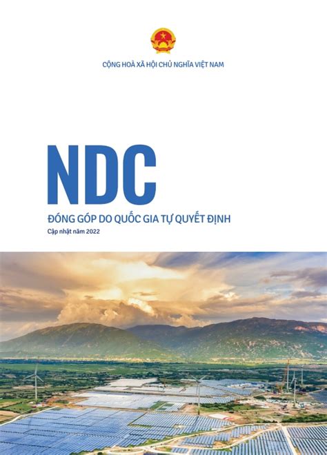 Đóng góp do quốc gia tự quyết định NDC Cập nhật năm 2022 Nghiên