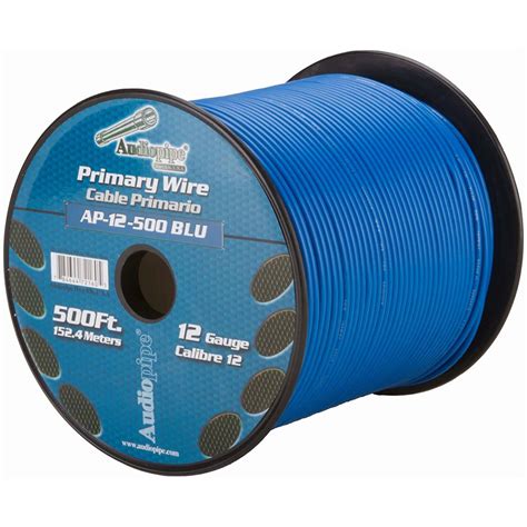 Audiopipe Primary Wire Gauge Foot Spool Blue The Wholesale House