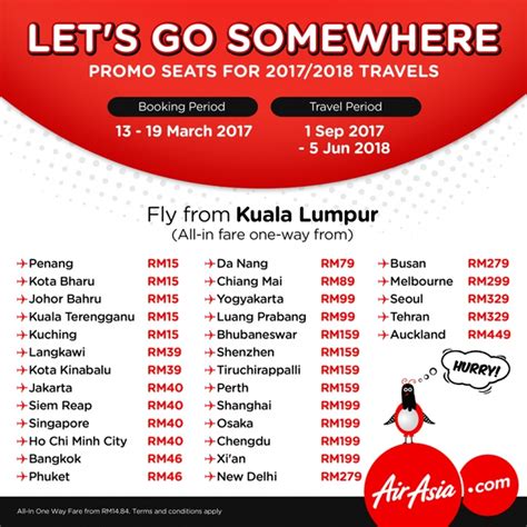 Airasia Million Free Seats Promotion