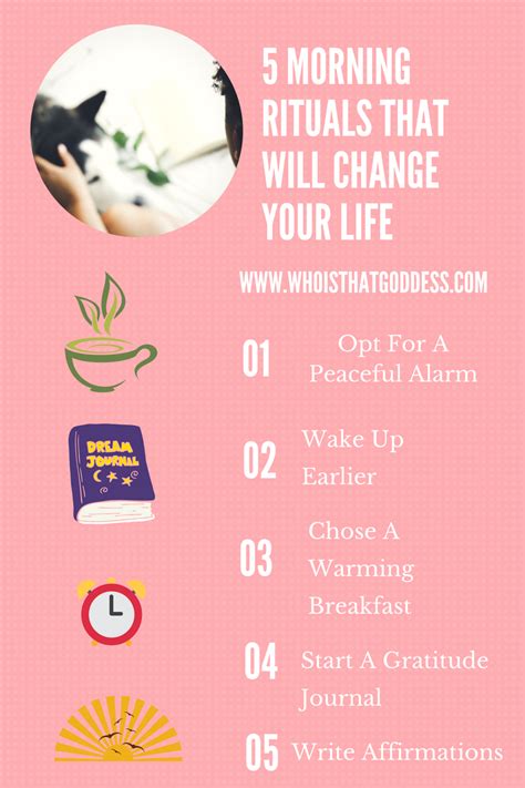 5 Morning Rituals For Women That Will Change Your Life Morning Ritual