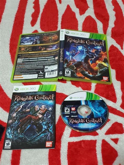 Knights Contract Microsoft Xbox 360 2011 Complete In Box Rare Ban