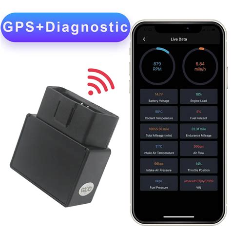 Mini Obd Gps Tracker Car Tkstar Diagnostic Function Gps Locator Obd