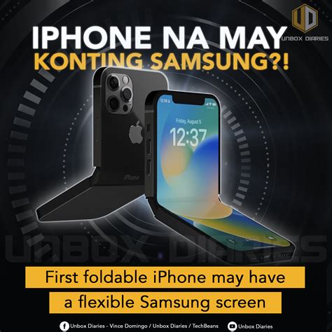 First foldable iPhone may have a flexible Samsung screen - Unbox Diaries
